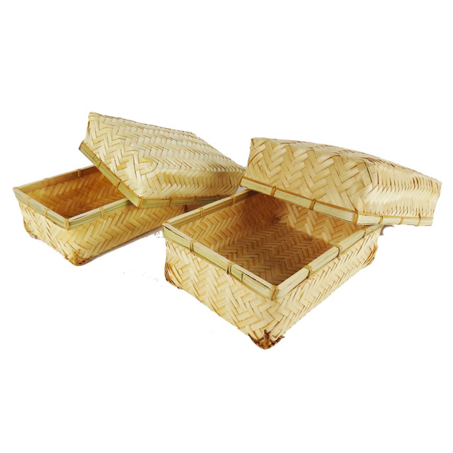 Woven Bamboo Box ST212259